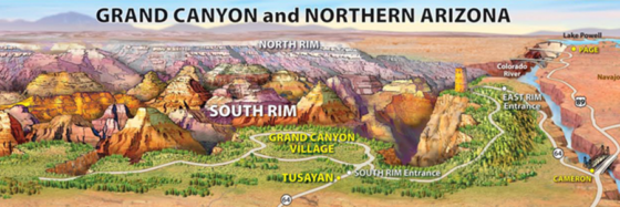 Grand Canyon South Rim ~ www.fabulousindeedvacations.com